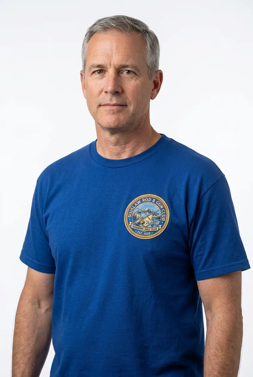 Round Blue and Gold Embroidered Look - Image 2